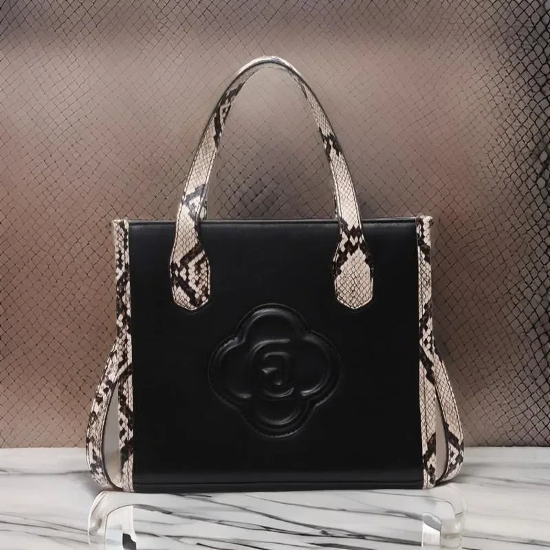 

Минималистичная повседневная сумка через плечо, женская винтажная кожаная сумка-тоут, парижская дизайнерская роскошная однотонная модная пригородная сумка-шоппер