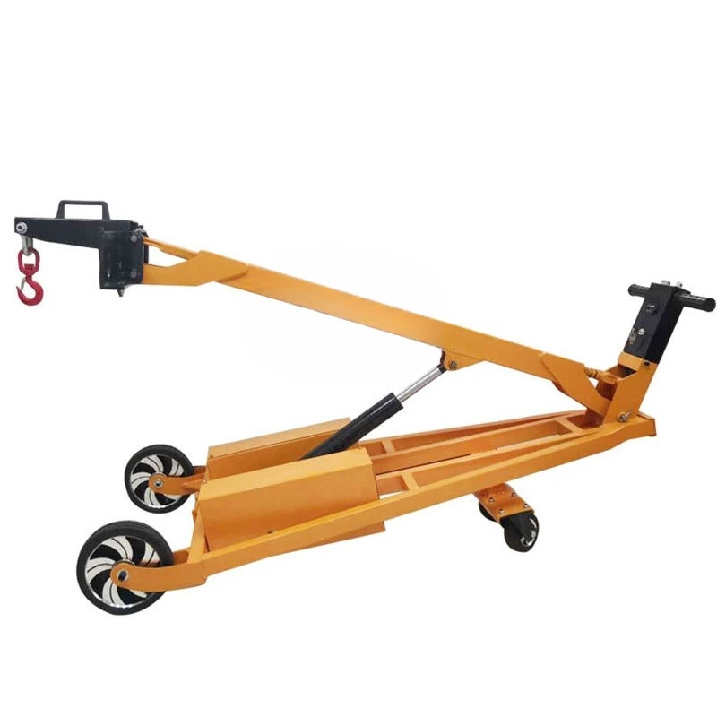 Truck Hydraulic Folding Forklift Boom Loading Truck Lifting Loading Truck Electric Lifting Forklift