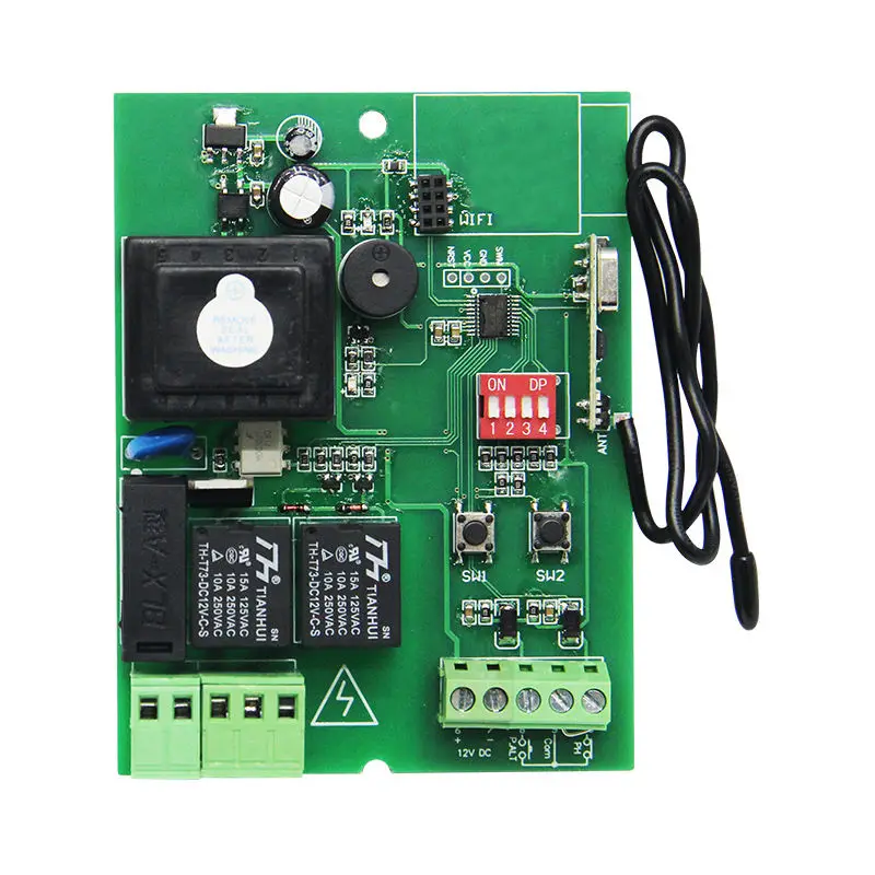 Universal AC 220V Tubular Motor Controller with Remote Control, for Roller Shutter Gate Opener