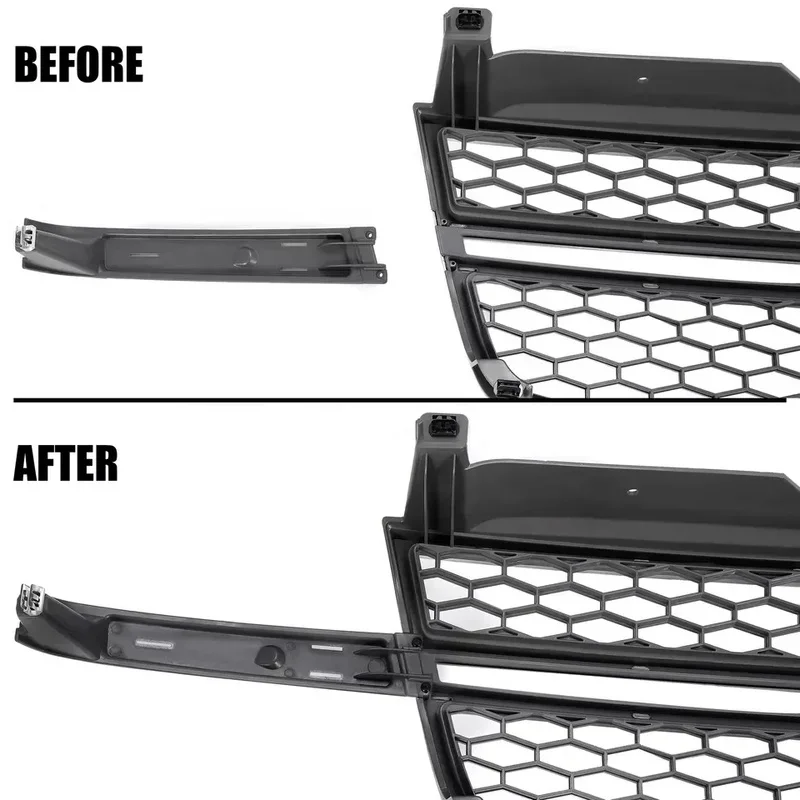 New val Chrome Honeycomb Front Grille