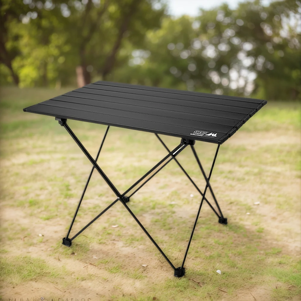 Multifunctional Outdoor Barbecue Desk Ultralight Collapsible Table Lightweight Camping Desk for Garden Party Picnic BBQ