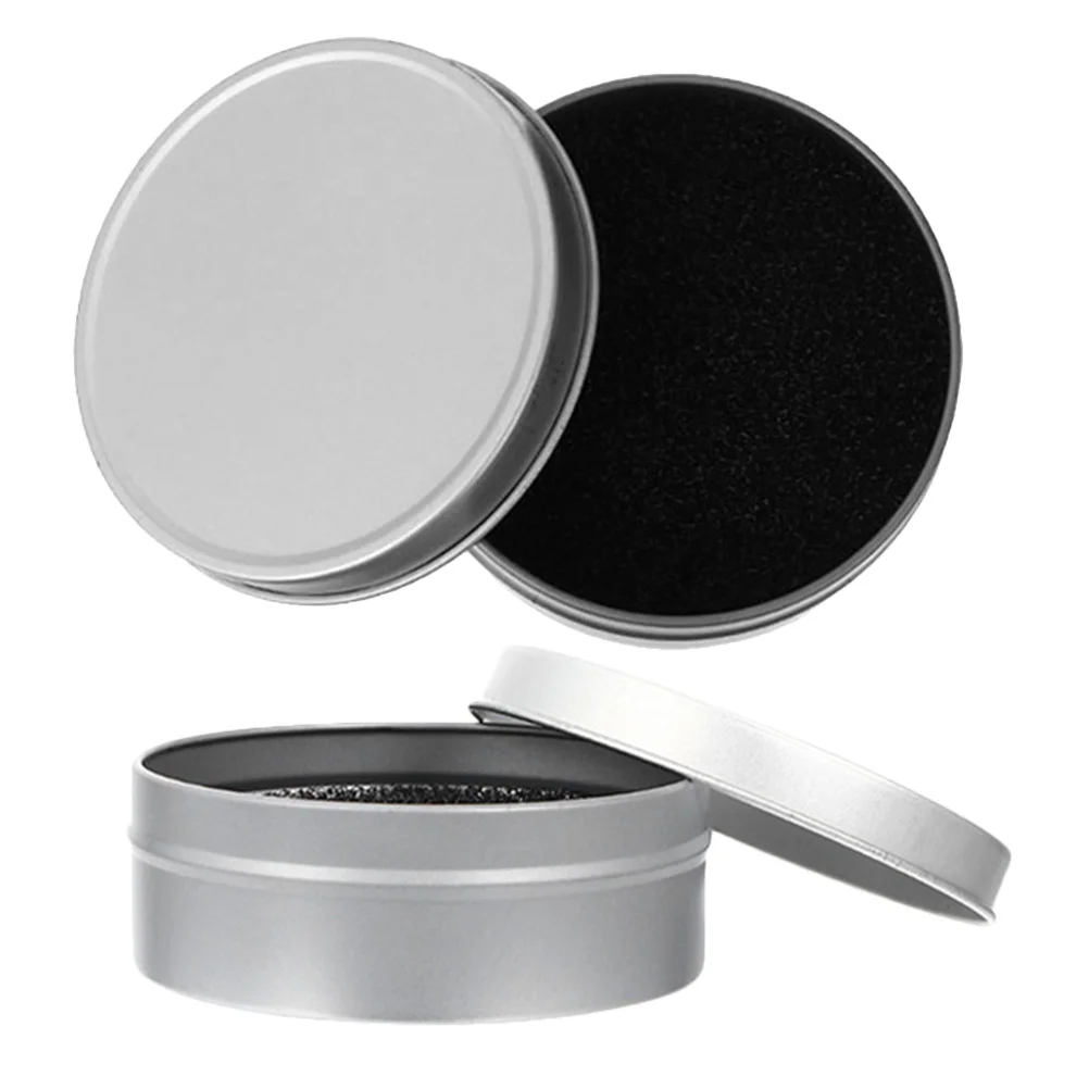 2 قطعة مجموعة صناديق التنظيف المحمولة فرشاة للمكياج الأنظف حصيرة إسفنجة متينة لفرشاة غسل ماكياج أداة المنظم