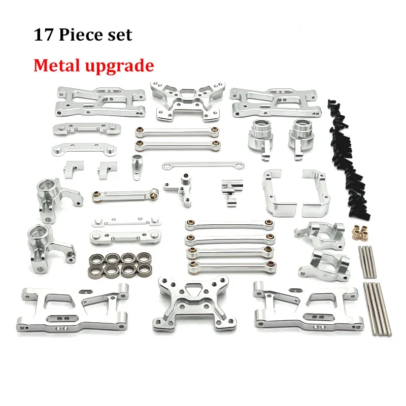 WLtoys 144016 Original Accessories and Metal Upgrade Accessories, Steering Arms, Rocker Arm Brackets and Other Accessories