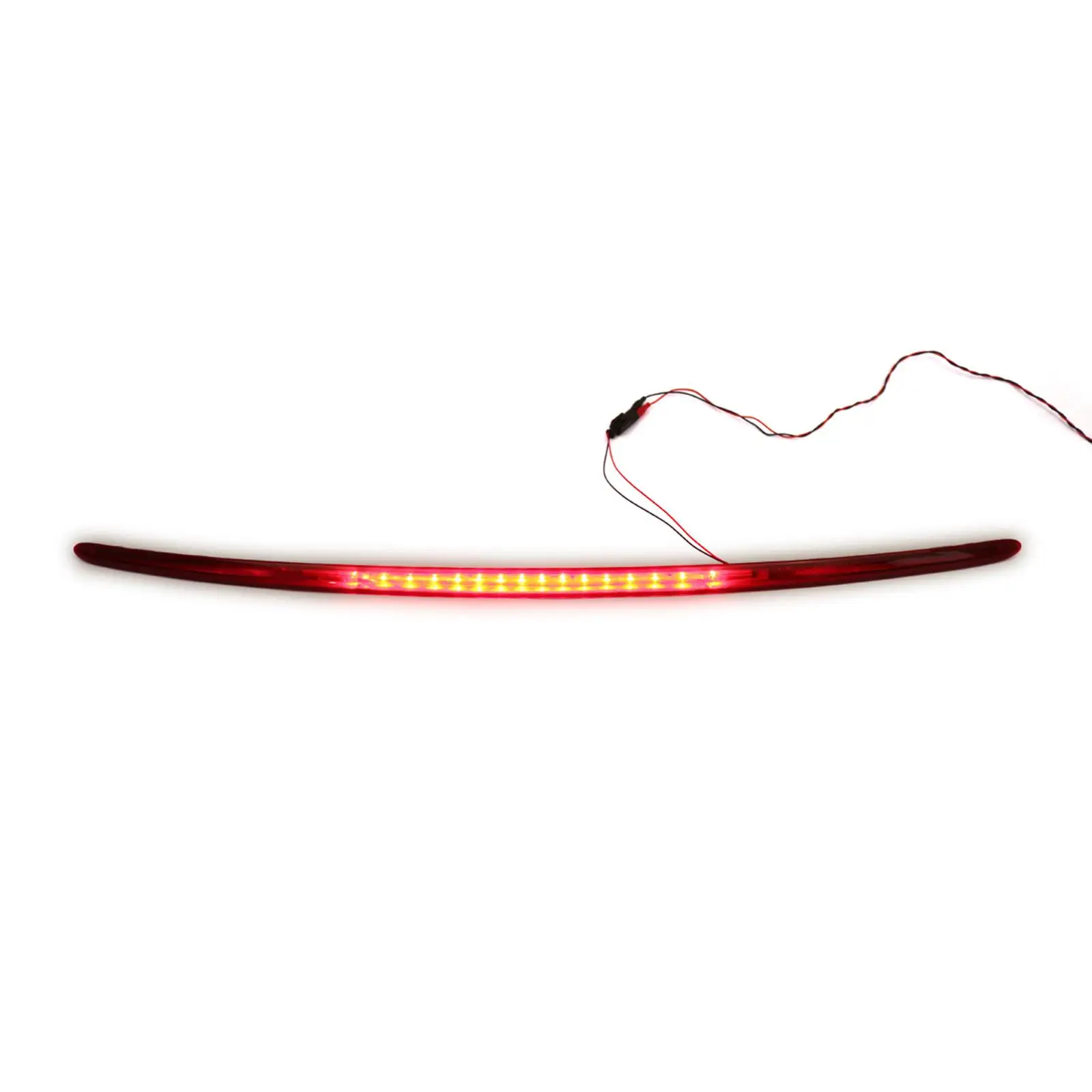 Vehicle Rear 3rd High Mount Brake Stop Light Red Lens Replacement Lamp for Mini Cooper Clubman R55