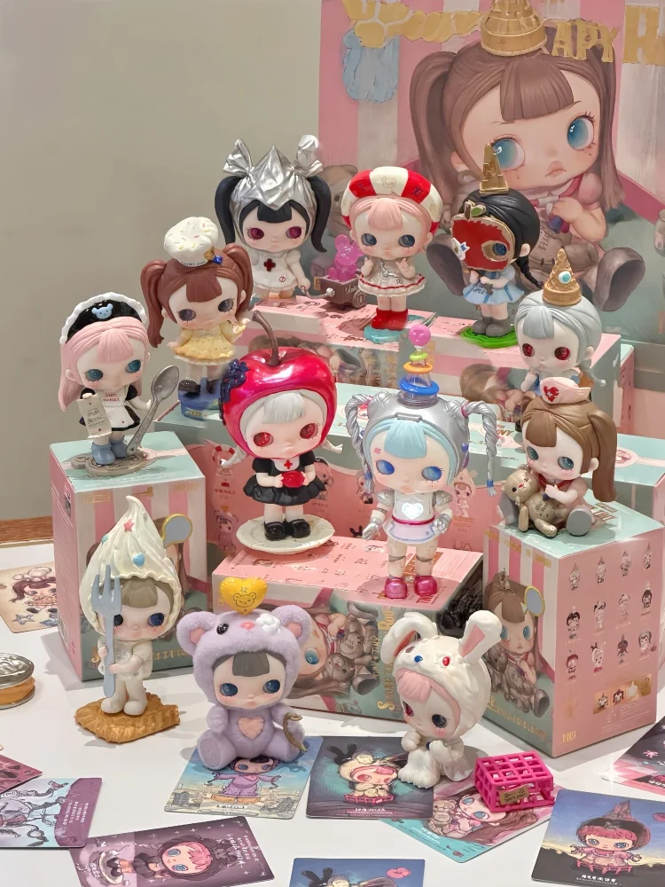 Original POPMART TinyTiny Act 1 Sugar Therapy Room Blind Box Anime-Figur Sammlerstück Spielzeug Tischdekoration Geschenk Überraschungstasche – Detail 6