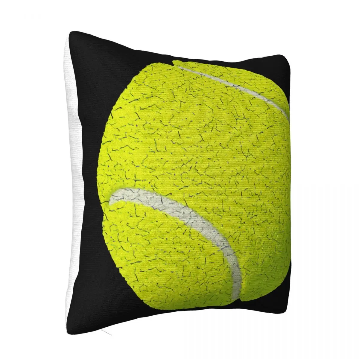 Tennis Ball Player Passion Love Addiction Tennis Racket Tennisball Unisex Retro Pillow Case