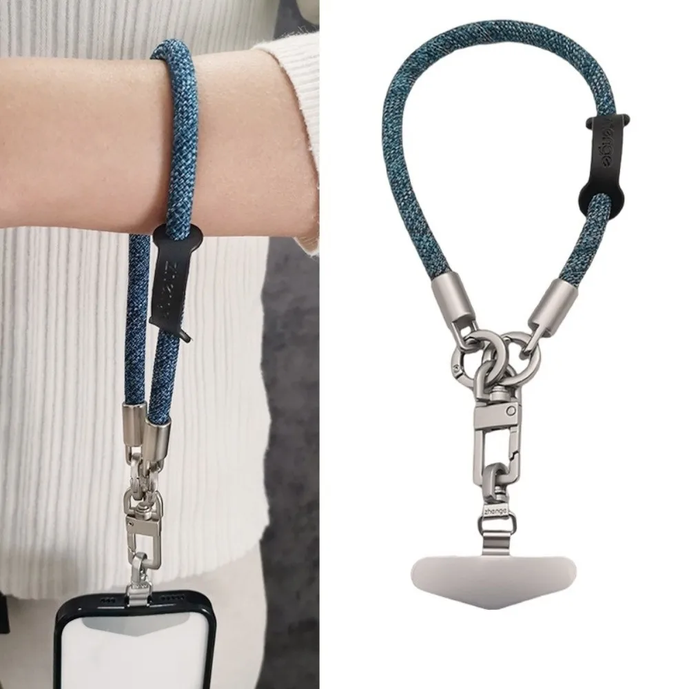 

Подвесной ремешок для мобильного телефона, ручной анти-потерянный цепочка для мобильного телефона, металлическая пряжка, короткий ремешок для мобильного телефона для женщин/женщин/девочек