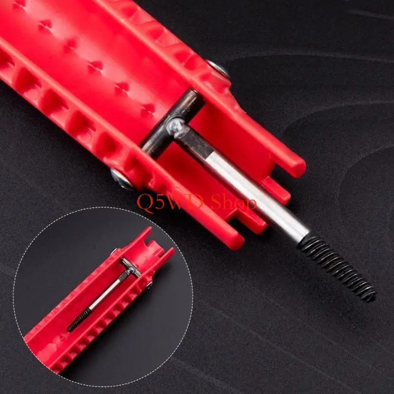 

Q5WD Water Pipe Spanner Repair and Installation Tools for Toilet Bowl Sink Bathroom