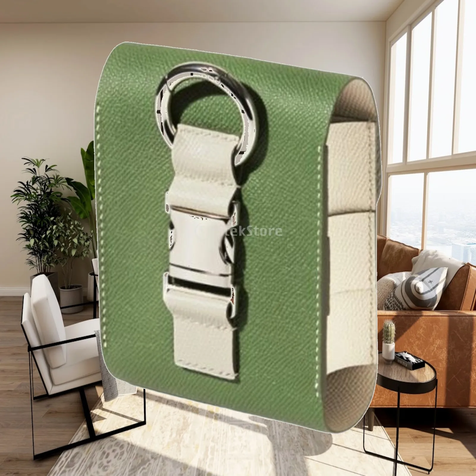 PU Leather Golf Range Case Shockproof Hard Cover Universal Rangefinder Bag Portable Waterproof Carry Pouch