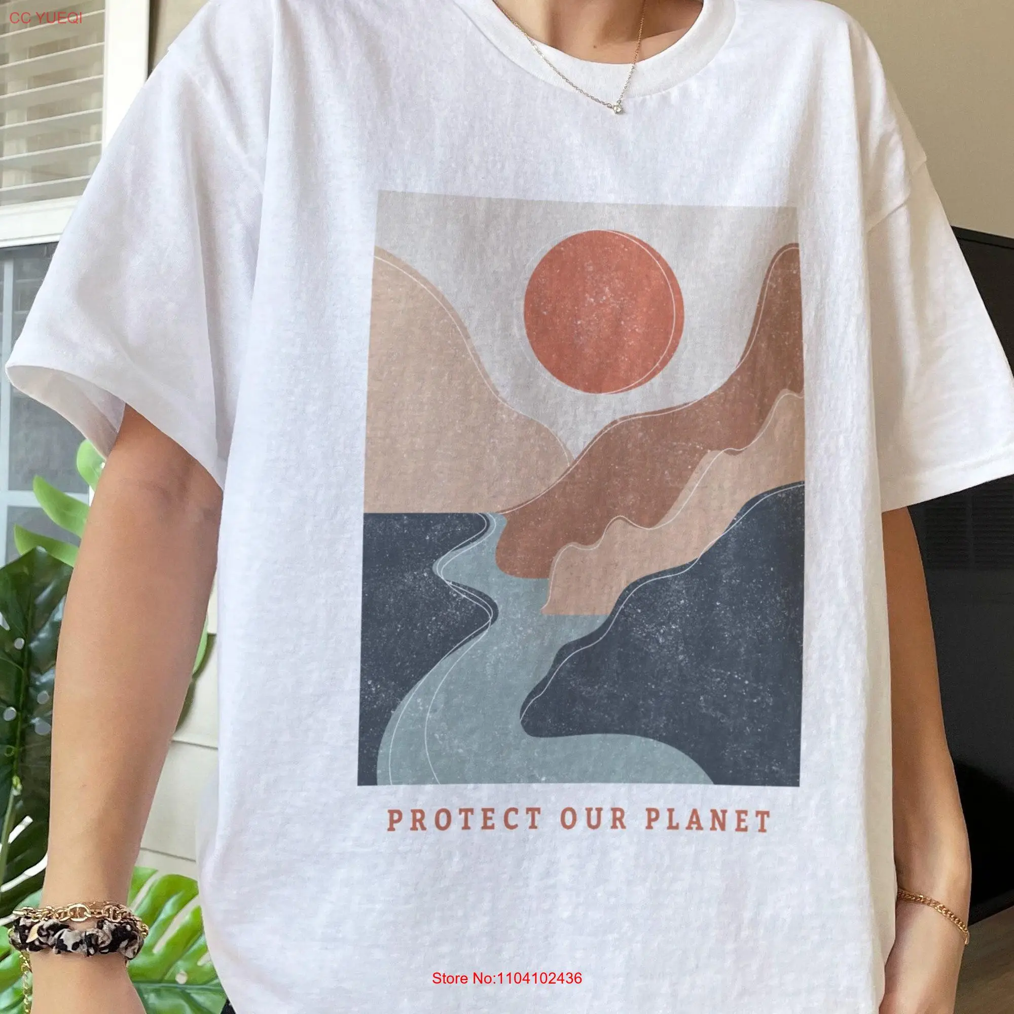 Protect Our PlaneT T Shirt EnvironmenT Hiking Earth Outdoor Climate Change Aesthetic Global Warming Vegan