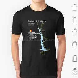 The Transfagarasan Highway Romania Lower Trail Sticker T Shirt Big Size 100% Cotton The Transfagarasan Highway Transfagarasan