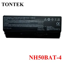 NH50BAT-4 Laptop Battery For Clevo NH70RAQ NH55EDQ NH50RA NH55RCQ NH58RDQ NH70RHQ NH58RCQ For machenike T58 For Sager NP6875
