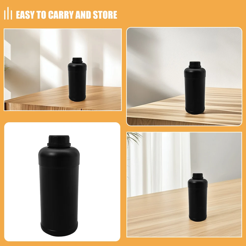 6pcs Plastic Bottle Opaque Storage Bottles For Liquid Chemical Reagent Lab Sample Containers Small Plastic Liquids Containers