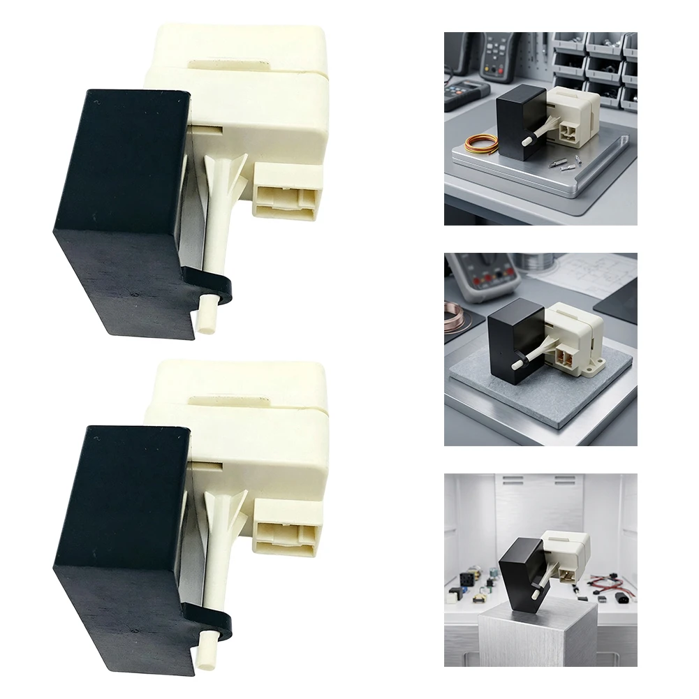 W10613606 Electromagnetic Switch Replacement Part for Refrigerator Start Relay Compatible with Multiple Brands
