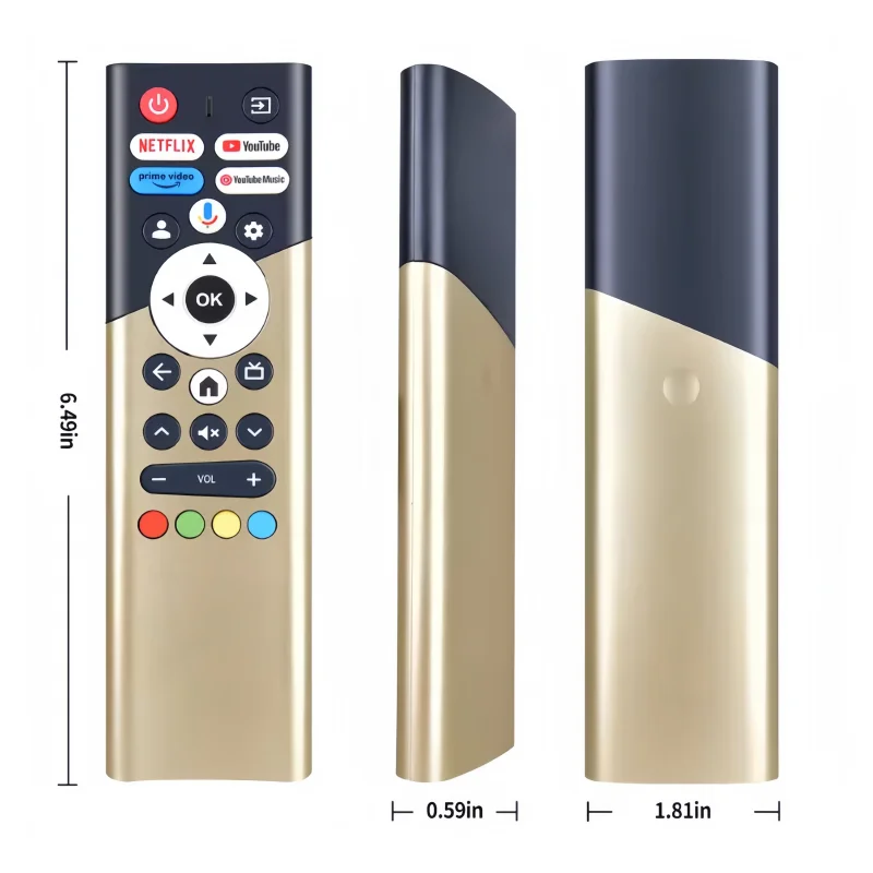 Haoxi Motorola remote control with 26 buttons, for TV and set-top box voice command control