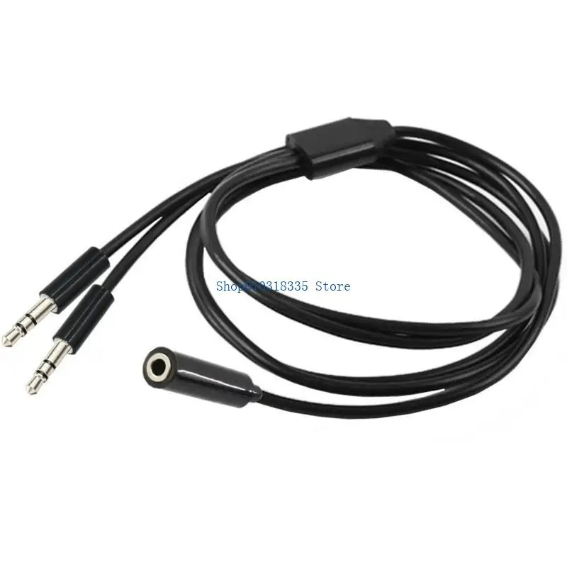 2 Male to Female Cable 80CM Enjoy StereoSound on Multiple Speakers