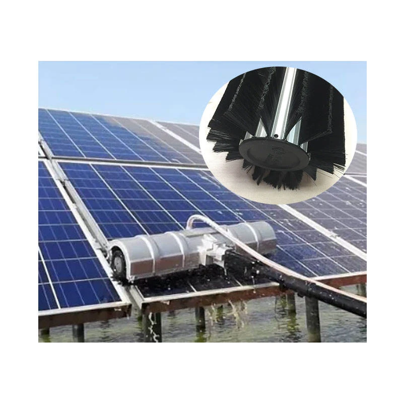 Water Fed Telescopic Pole Window Cleaning Pole With Brush Window Cleaner Solar Panel Cleaning Brush