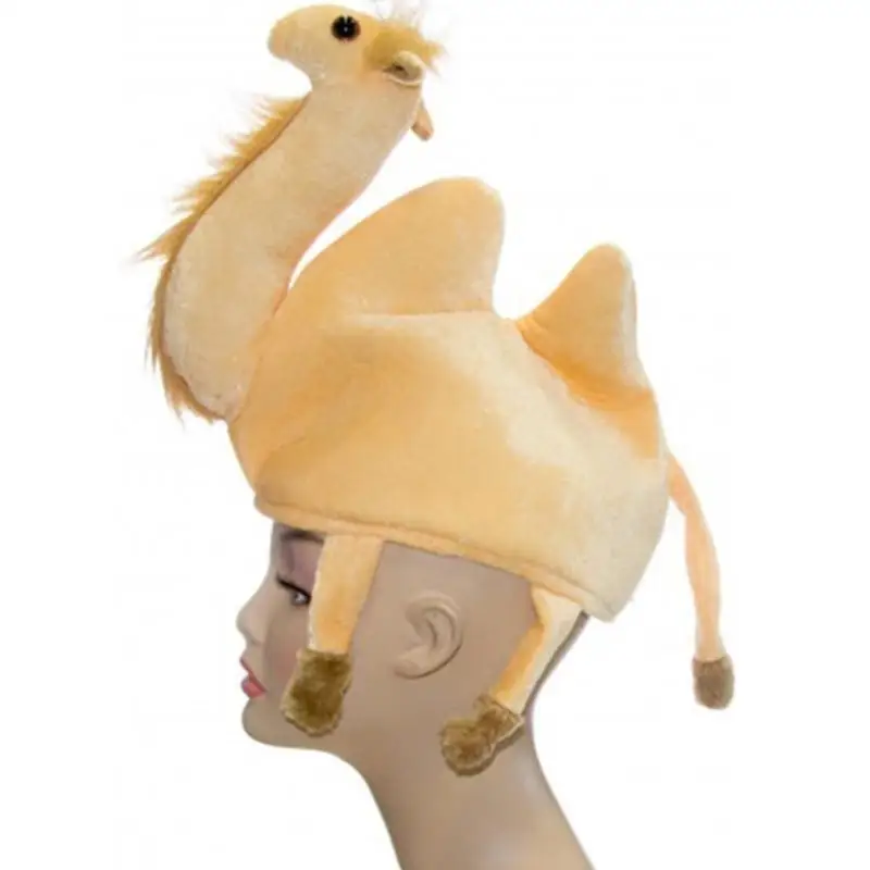 A52E الجدة Camelidae قبعة حفلة عيد ميلاد القبعات قبعة مهرجان الموسيقى الدعائم قبعة أغطية الرأس #4