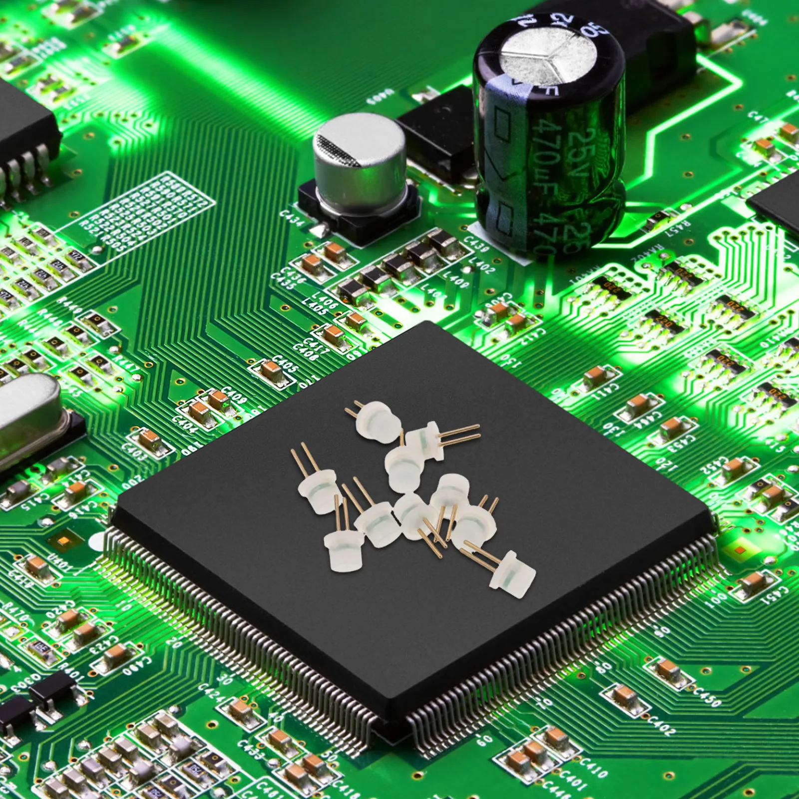 10Pcs Car Circuit Tester Resistance Set High Precision Automotive Electrical Test Tool with Built-in Decoder Harness for Vehicle