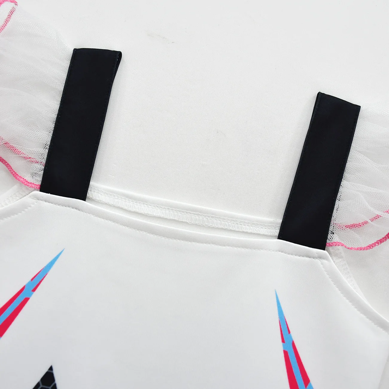 Toddler Girl Carnival Classic Movie Role Play Flying Sleeve Dress With Bag Cosplay Costume Birthday Party Summer Dress Up 1-8Y