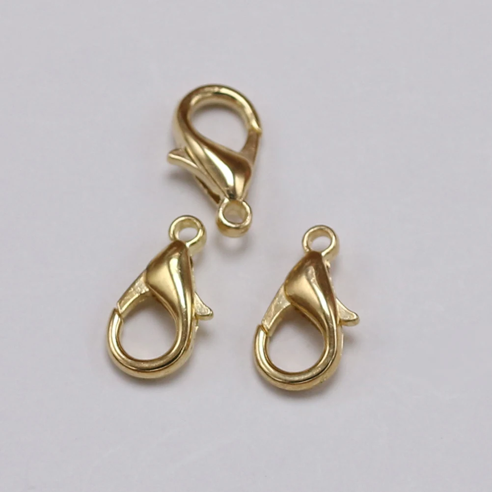 

100 Pcs Clasps Jewelry Making Clasps Alloy Beads for Necklace Bracelet Jewelry Making Supplies Charm Projects Accessories