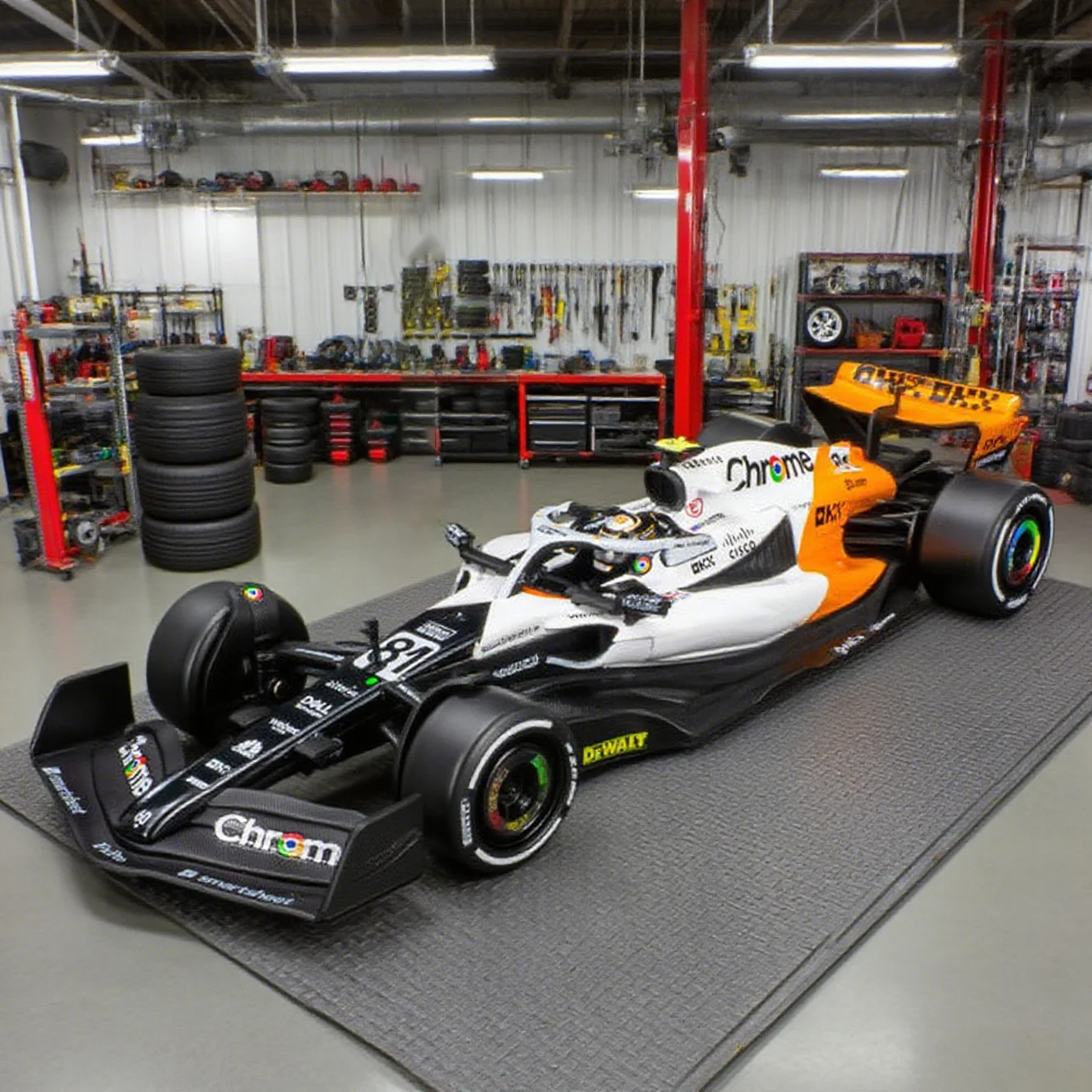 

1:24 Mclaren MCL60 Morocco Racing 4# 81# Alloy Car Diecasts & Toy Vehicles Car Model Miniature Scale Model Car Toy For Children