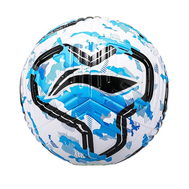 Li-Ning LFQK717 공식 사이즈 5 축구공 - 고탄성 TPE 방광 내마모성 TPU 표면을 갖춘 FIFA 품질 축구공