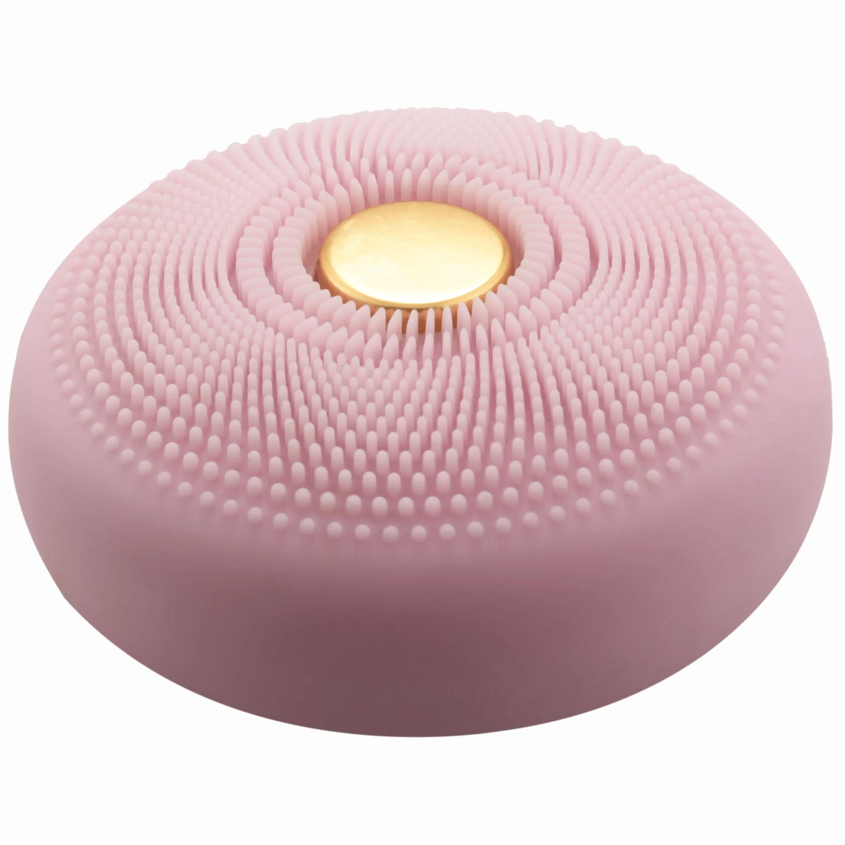 AYMR-Pink سيليكون منظف للوجه مدلك فرشاة الوجه المحمولة التطهير العميق قابلة للشحن الاهتزاز جهاز الجمال مصباح ليد