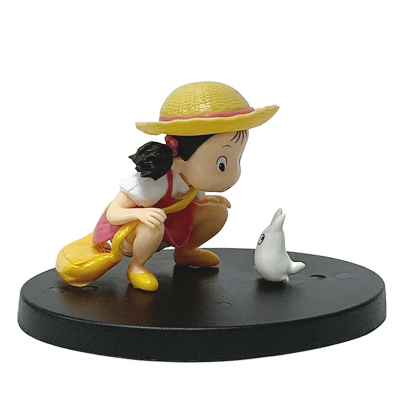 1-12 stücke Anime Miyazaki Hayao Serie Totoro Figur Mini Statue Niedlichen Spielzeug Zimmer Ornamente Pvc Figuren Spielzeug Kind geschenke Sammlerstücke – Detail 5