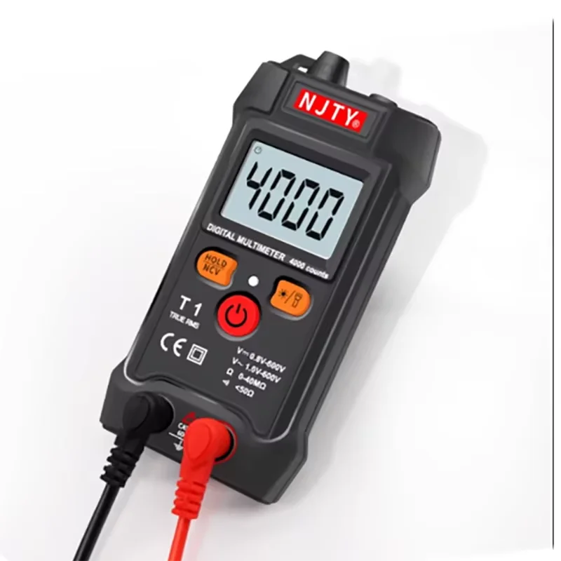 T1 fully intelligent digital, no need to shift gears, convenient small mini fully automatic multimeter