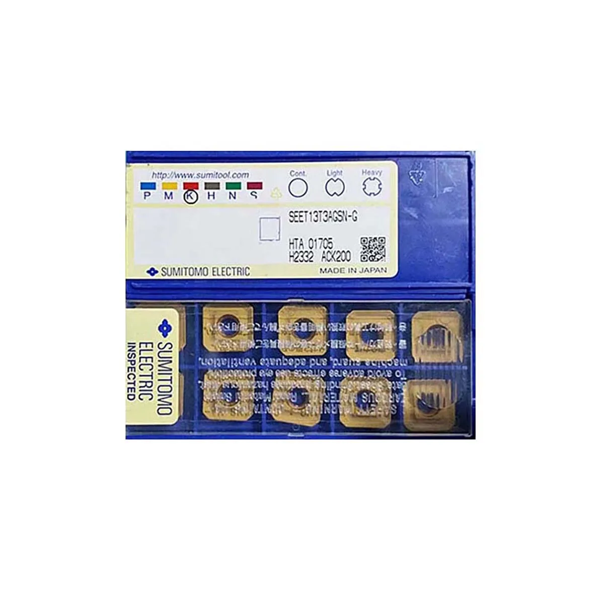 

10pcs SUMITOMO 100% Original SEMT SEMT13T3 AGSN -G H L AGSR-G H ACK200 ACP200 ACP300 ACZ330 Turning Insert