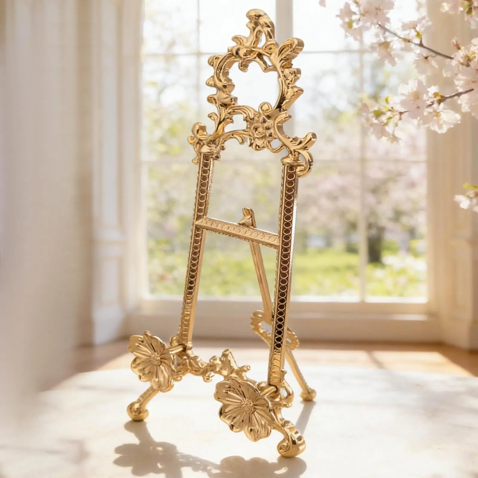 Wedding Sign Easel Stand Modern, Ornament, Creative, Home Decor, Multipurpose Stable Structure Art Display Easel Picture Stand