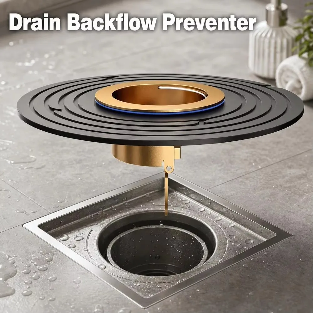 Bathroom Floor Drain Core Large Sewer Strainer Zinc Alloy Anti-Odor Insect Proof Fast Drainage Shower Drain Insert