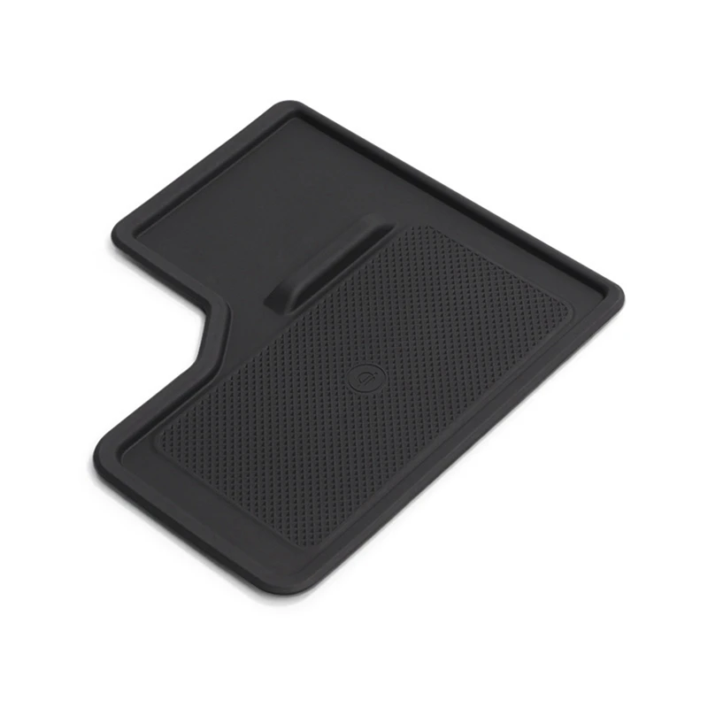 Center Console Wireless Charging Mat For Toyota Prado Land Cruiser LC250 2024 Anti-Slip Silicone Pad Accessories LHD