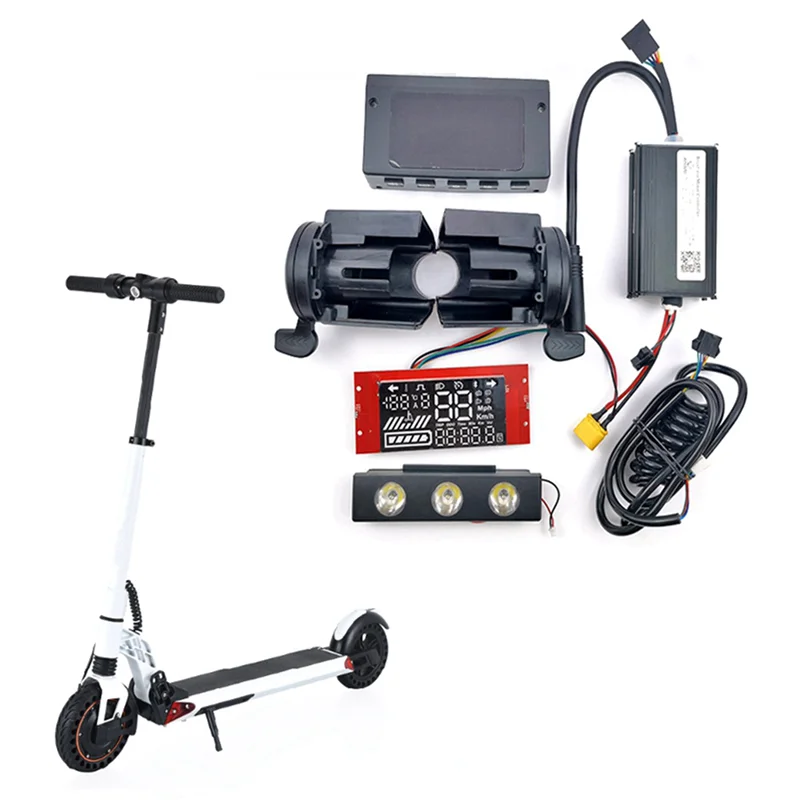 

3X для Kugoo S1 S2 S3 ETWOW плата управления электрическим скутером в сборе, приборная панель, детали панели дисплея, чехол для экрана дисплея-A97E