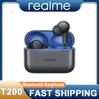 Realme Buds T200 auriculares inalámbricos Bluetooth 5,4 auriculares 32dB reducción de ruido mixto TWS juego música auriculares 530mAh Larga modo de reposo
