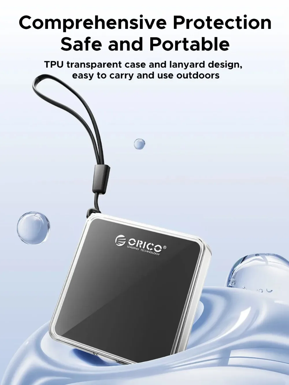 Orico magnético m.2 2230 nvme ssd gabinete magsafe ssd caso usb c 3.2 gen2 para nvme pci-e para iphone 15 pro max prores macbook