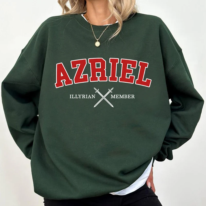 Azriel Shadowsinger ACOTAR sweatshirt Rhysand Gwynriel Bat Boys Bookish hoodie pullover Book lover SJM merch women's clothing