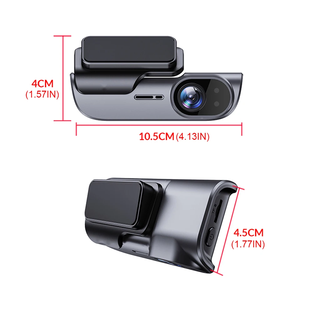 Caméra de tableau de bord de voiture 4K, avec GPS, Wi-Fi, DVR, enregistrement UHD, caméra de véhicule de conduite, moniteur de stationnement 24H, caméscope de voiture, Vision nocturne