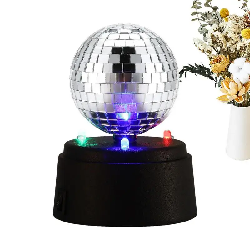 

Ball Decor Disco Light Battery Powered Strobe Part Light Disco Ball Light Disco Mirror Lights For Parties Battery Powered Disco