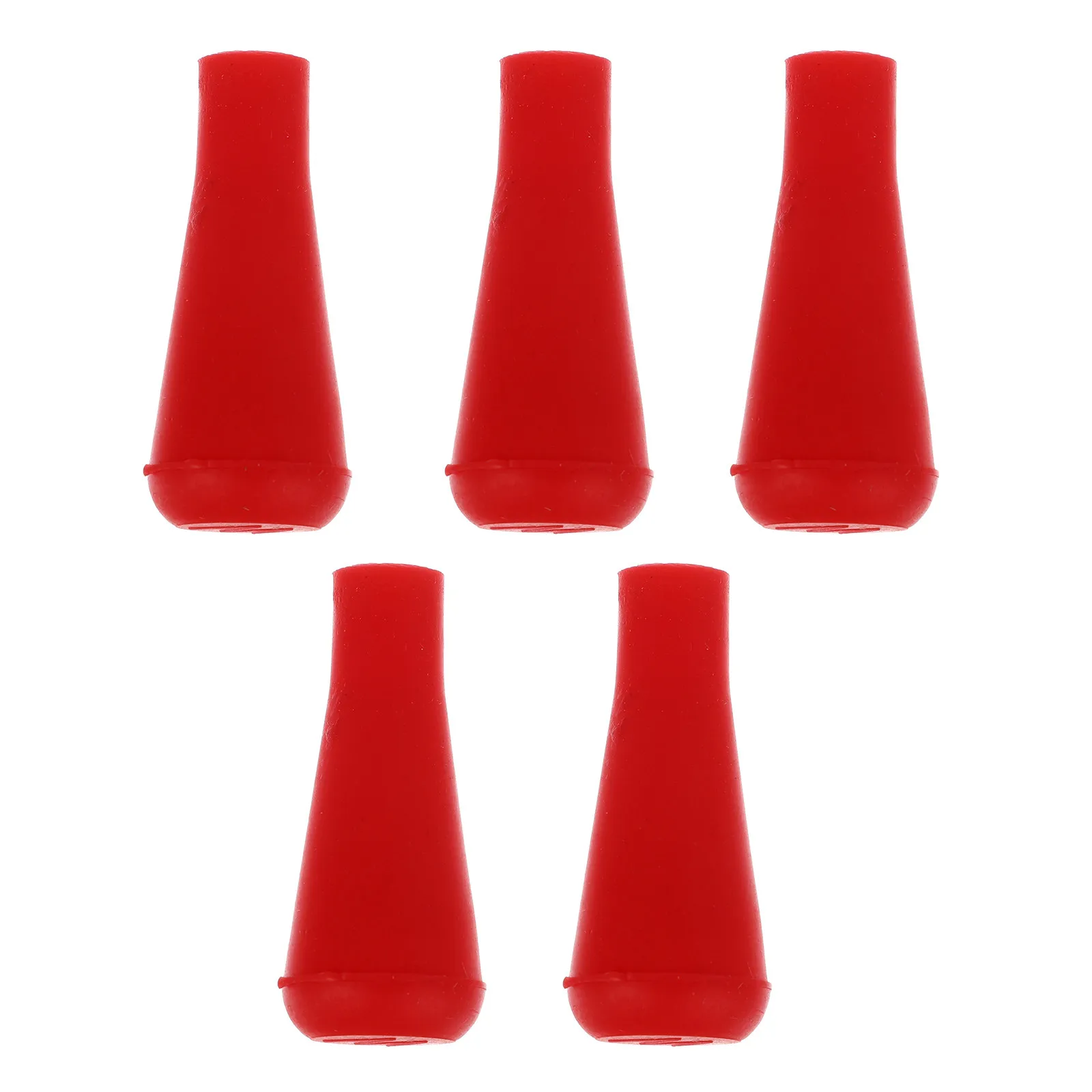 5Pcs 6Mm Rubber Broadheads Archery Blunt Arrowhead Practice Tips for Stump Small Game Hunting Carbon Fiberglass Wooden Arrows