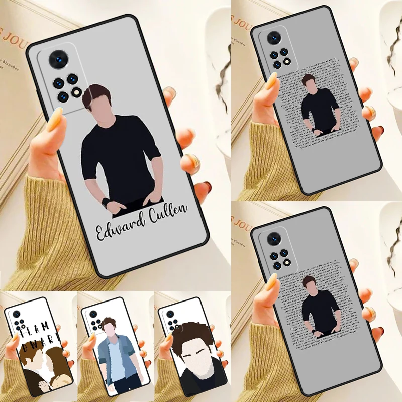 Twilight Edward Cullen Bella Case For Samsung Galaxy S24 Plus S23 S20 S21FE Lite S22 Ultra Note 20 S8 S9 S10 Phone Coque