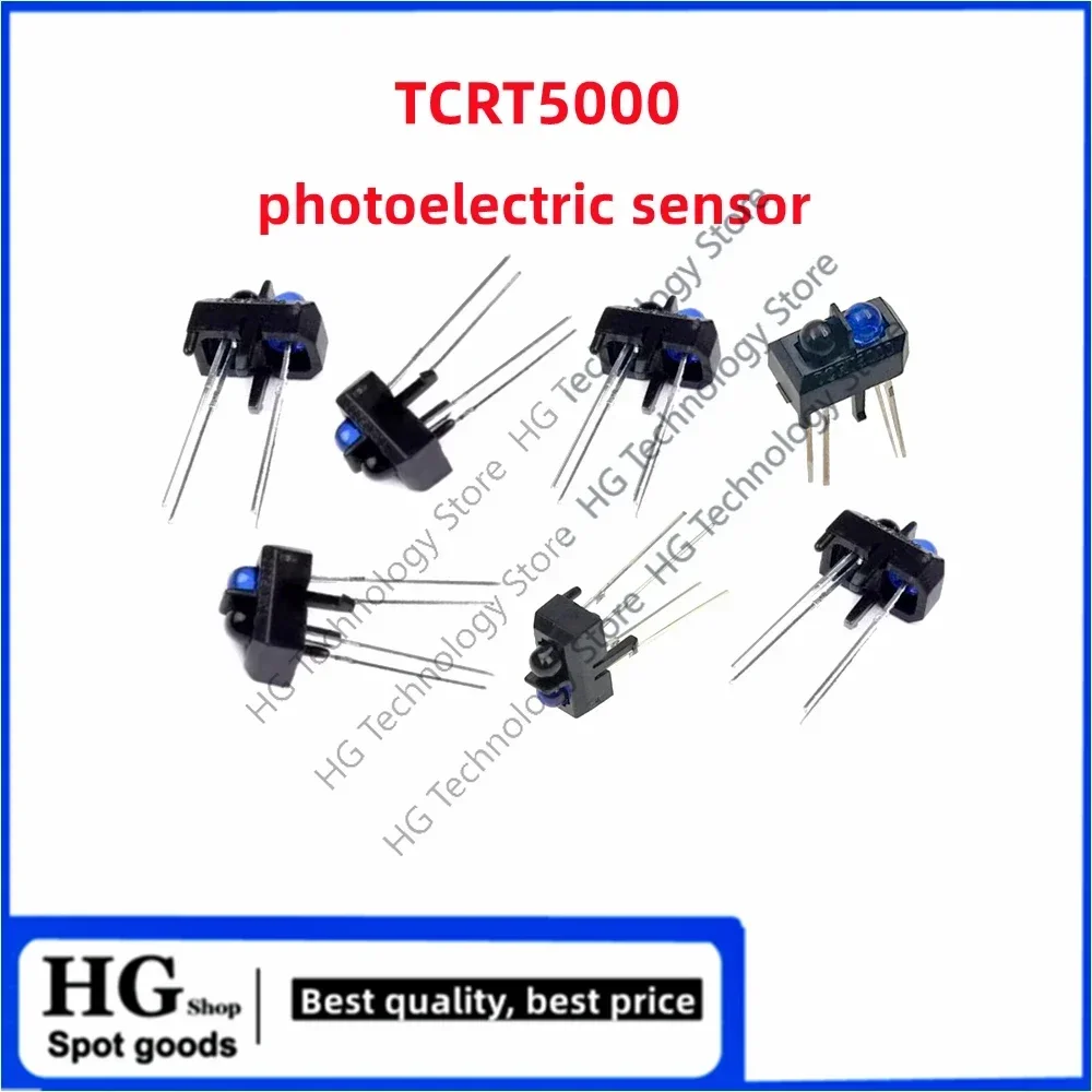 10PCS  Original new  TCRT5000L TCRT5000 Infrared reflective photoelectric switch sensor output infrared 950mm for