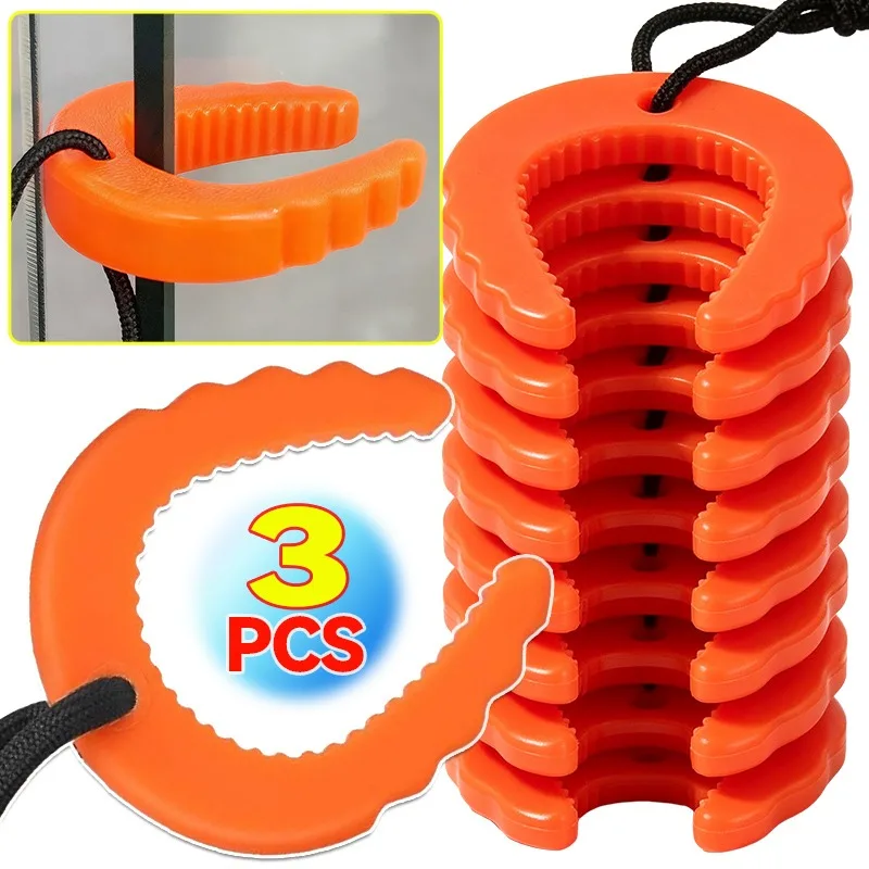 1/3PCS Silent Door Stops C-type Safety Anti Pinch Hand Anti Closing Door Stop Multi-functional Soft Office Drawer Windows Stops