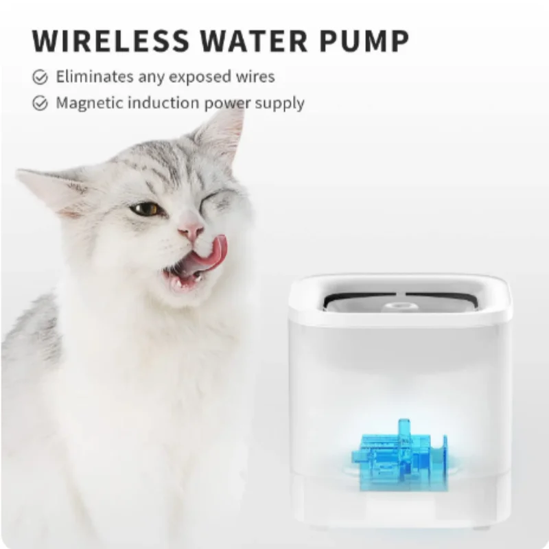 PETKIT Pet Water Fountain for Cats and Small Dogs SOLO SE Super Quiet Hygienic Auto Power-Off Cat Water Dispenser 1.8L