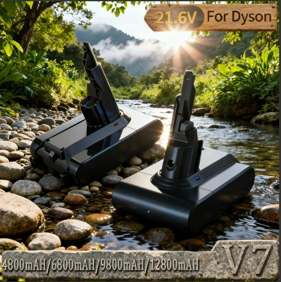 Batterie de remplacement Li-ion 21.6V pour aspirateur Dyson V7 Trigger/Animal/Fluffy/Car+Boat/Absolute/Handheld/Vacuum Cleaner SV11, livraison gratuite