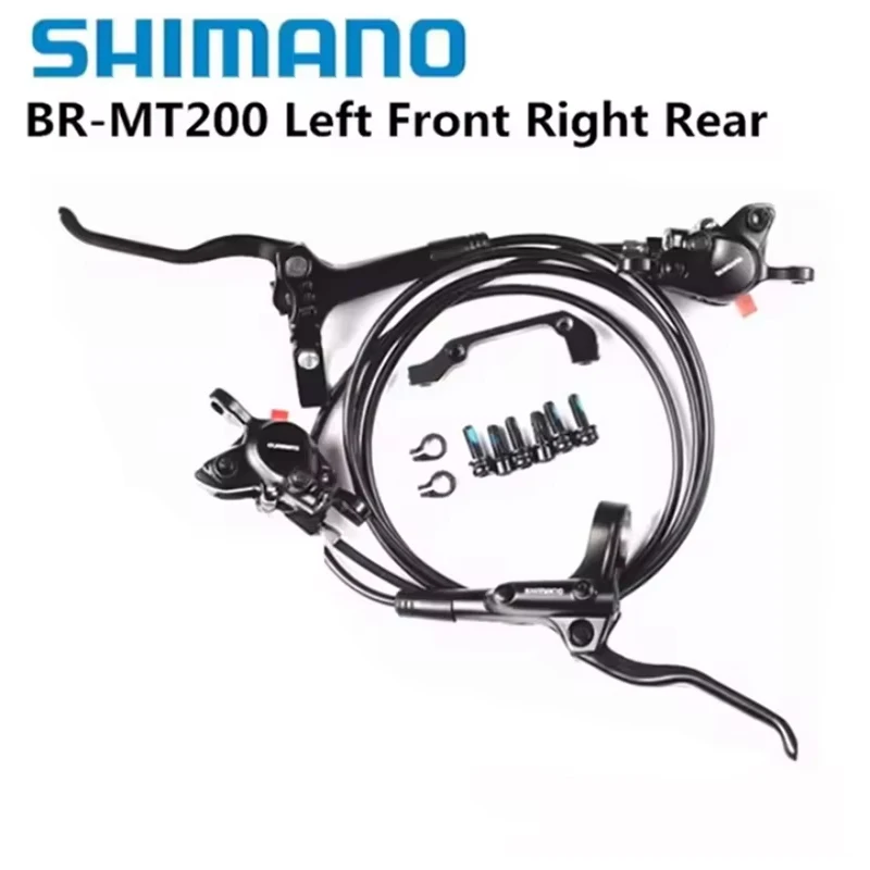 Shimano MT200 Brake BL BR MTB E-bike Hydraulic Disc Brake Bicycle Electric Bike Brake Left Front Right Rear Brake image 13