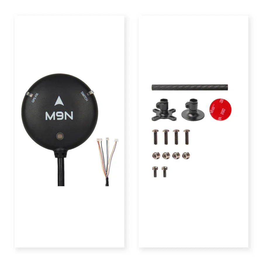 متوفر في المخزون مادة بلاستيكية قياسية Holybro M9N GPS