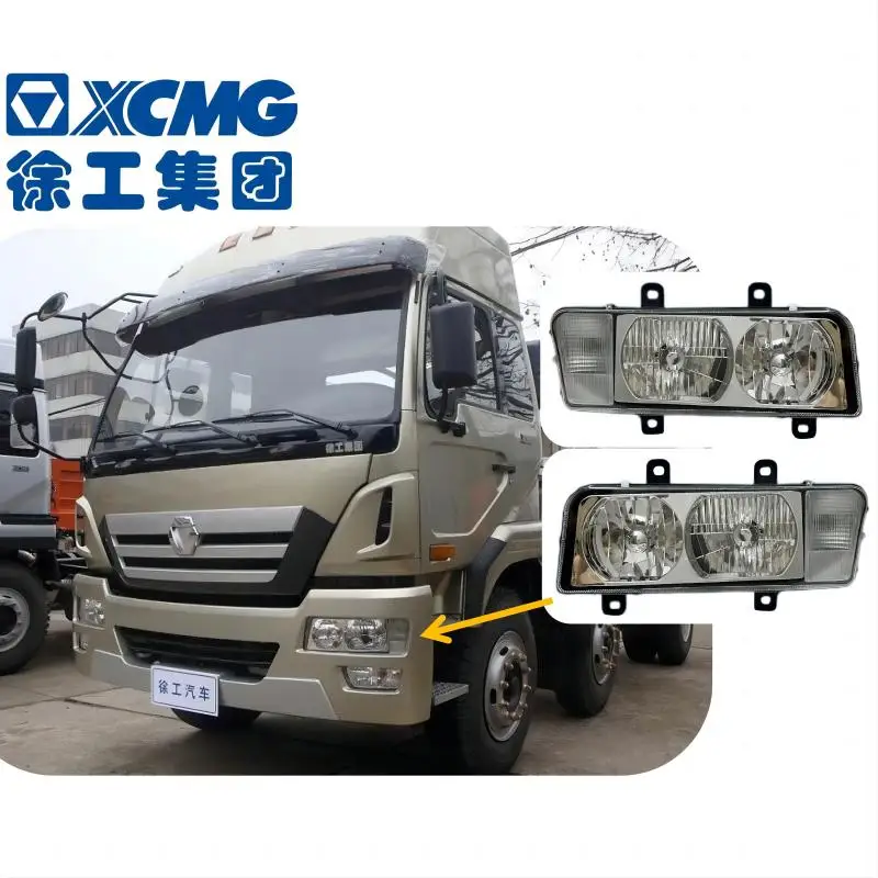 

XCMG Truck Original Quality Headlight A Pair (Left Side and Right Side) Head lamp Front Lamp Front Light