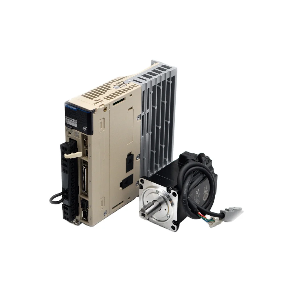 

Servo Motor SGM7J-04AFC6S 400W 1.27NM 3000RPM and Driver SGD7S-2R8A00A002 with Cable